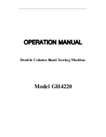 Preview for 1 page of Tengzhou Uni-Tech GH4220 Operation Manual