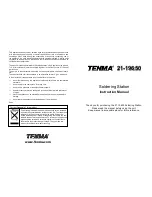 Tenma 21-19650 Instruction Manual preview