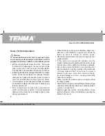 Preview for 9 page of Tenma 72-1016 Operating Manual