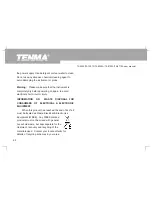 Предварительный просмотр 72 страницы Tenma 72-10510 Operating Manual