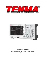 Tenma 72-14120 Manual preview