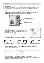 Предварительный просмотр 4 страницы Tenma 72-14520 Instructions Manual