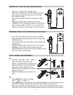 Предварительный просмотр 6 страницы Tenma 72-2985 Manual