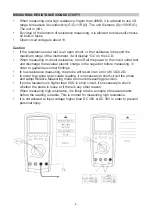 Предварительный просмотр 8 страницы Tenma 72-3530 Manual