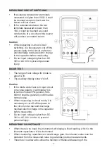 Предварительный просмотр 9 страницы Tenma 72-3530 Manual