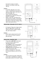 Предварительный просмотр 10 страницы Tenma 72-3530 Manual