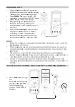 Предварительный просмотр 11 страницы Tenma 72-3530 Manual