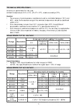 Предварительный просмотр 14 страницы Tenma 72-3530 Manual