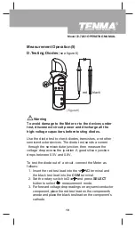 Предварительный просмотр 19 страницы Tenma 72-7222 Operating Manual