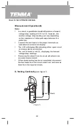 Предварительный просмотр 20 страницы Tenma 72-7222 Operating Manual