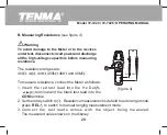 Предварительный просмотр 21 страницы Tenma 72-7224 Operating Manual