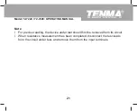 Предварительный просмотр 22 страницы Tenma 72-7224 Operating Manual