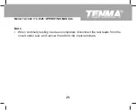 Предварительный просмотр 26 страницы Tenma 72-7224 Operating Manual