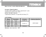 Предварительный просмотр 36 страницы Tenma 72-7224 Operating Manual