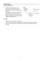 Предварительный просмотр 11 страницы Tenma 72-7224 User Manual