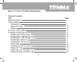 Предварительный просмотр 3 страницы Tenma 72-7712 Operating Manual