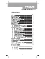 Tenma 72-7740 Operating Manual preview