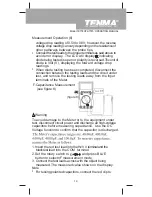 Предварительный просмотр 19 страницы Tenma 72-7740 Operating Manual