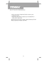 Предварительный просмотр 34 страницы Tenma 72-7740 Operating Manual