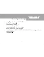 Preview for 21 page of Tenma 72-7765 Operating Manual