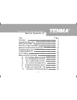 Preview for 25 page of Tenma 72-7765 Operating Manual