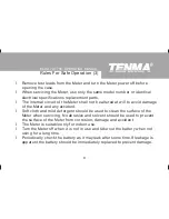 Preview for 33 page of Tenma 72-7765 Operating Manual