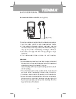 Предварительный просмотр 17 страницы Tenma 72-8155 Operating Manual