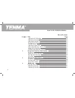 Preview for 3 page of Tenma 72-8720 Operating Manual