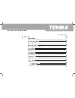 Preview for 4 page of Tenma 72-8720 Operating Manual