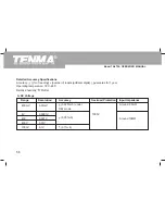 Предварительный просмотр 59 страницы Tenma 72-8720 Operating Manual