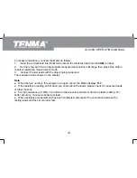 Preview for 25 page of Tenma 72-9280 Operating Manual