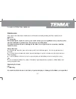 Preview for 78 page of Tenma 72-9280 Operating Manual