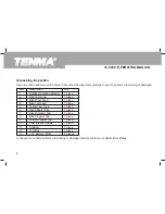 Preview for 5 page of Tenma 72-9490 Operating Manual