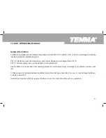 Preview for 6 page of Tenma 72-9490 Operating Manual