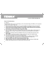 Preview for 7 page of Tenma 72-9490 Operating Manual