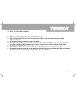 Preview for 8 page of Tenma 72-9490 Operating Manual