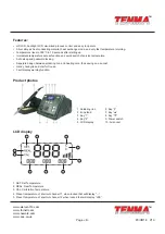 Preview for 3 page of Tenma AT-90DH-EU User Manual