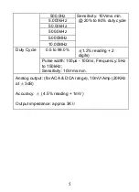 Предварительный просмотр 6 страницы Tenma TEN01056 Manual