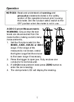 Предварительный просмотр 8 страницы Tenma TEN01056 Manual