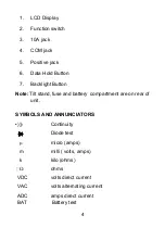 Предварительный просмотр 5 страницы Tenma TEN01061 Manual