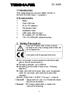 Preview for 4 page of Tenmars ST-109R User Manual