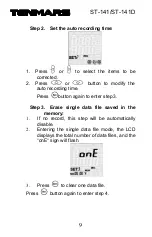 Preview for 12 page of Tenmars ST-141 User Manual