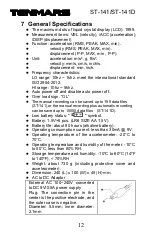 Preview for 15 page of Tenmars ST-141 User Manual