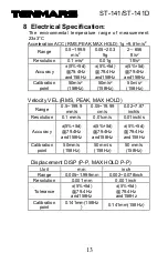 Preview for 16 page of Tenmars ST-141 User Manual