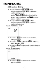 Preview for 9 page of Tenmars ST-502 User Manual