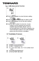 Preview for 14 page of Tenmars ST-502 User Manual