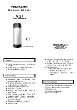 Tenmars TM-100 User Manual предпросмотр