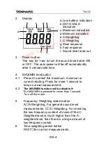 Preview for 6 page of Tenmars TM-101 User Manual