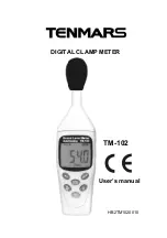 Tenmars TM-102 User Manual preview