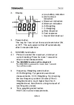 Preview for 6 page of Tenmars TM-102 User Manual